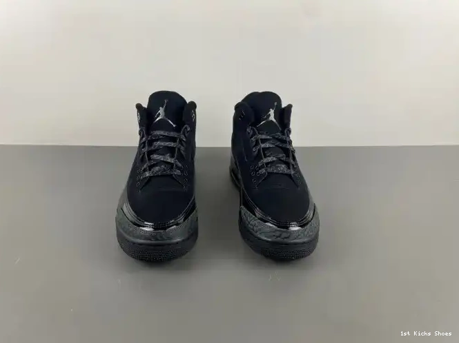 1st Kicks Shoes Air 3 Cat Black CT8532-001 Jordan 0514